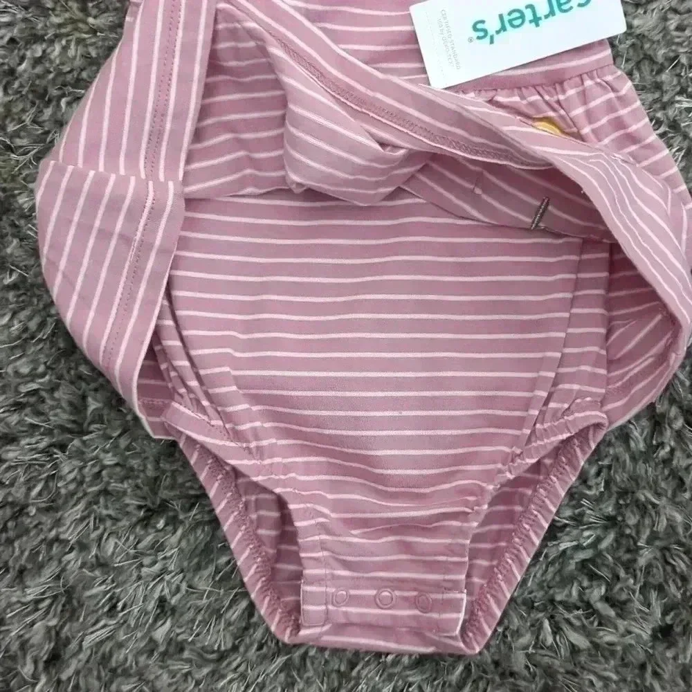 Baby Girl Carter's Striped Sunsuit